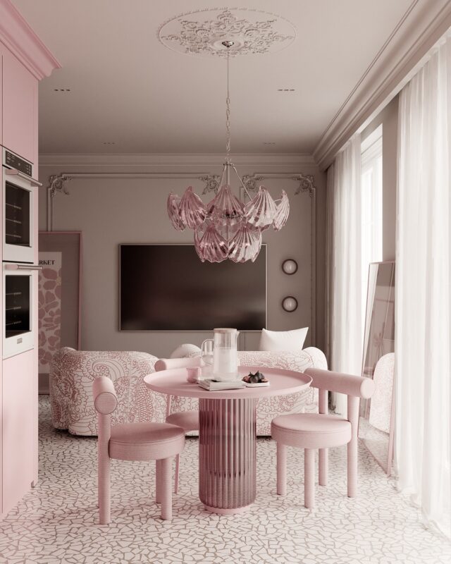 marshmallow-themed-dining-space